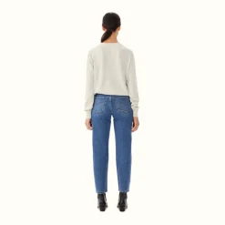 R.M. Williams Kilda Crew Sweater Cream Discount