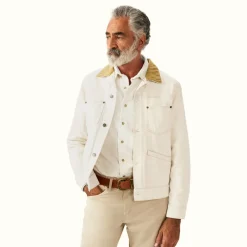 R.M. Williams Kulkawarra Jacket Ecru Shop