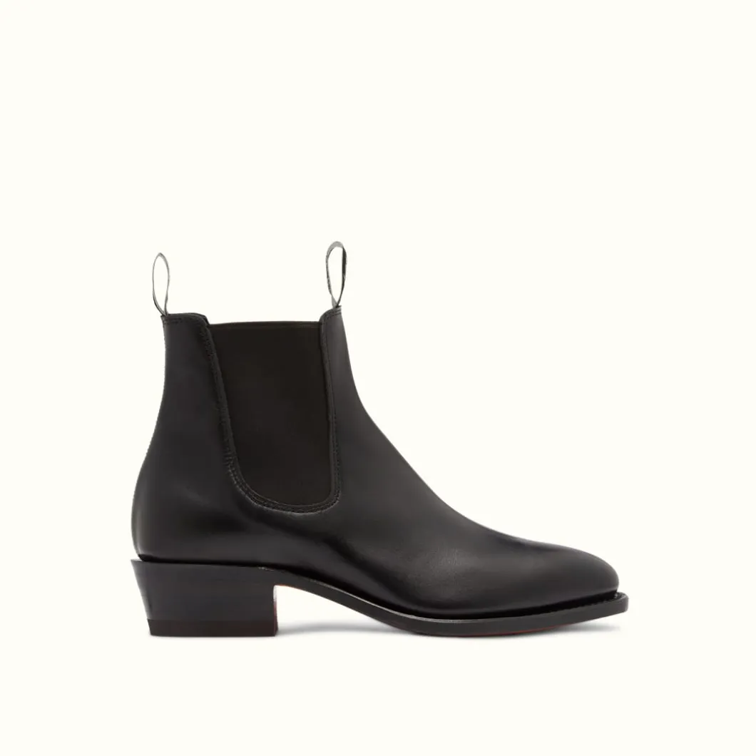 R.M. Williams Lady Yearling Boot Black Outlet