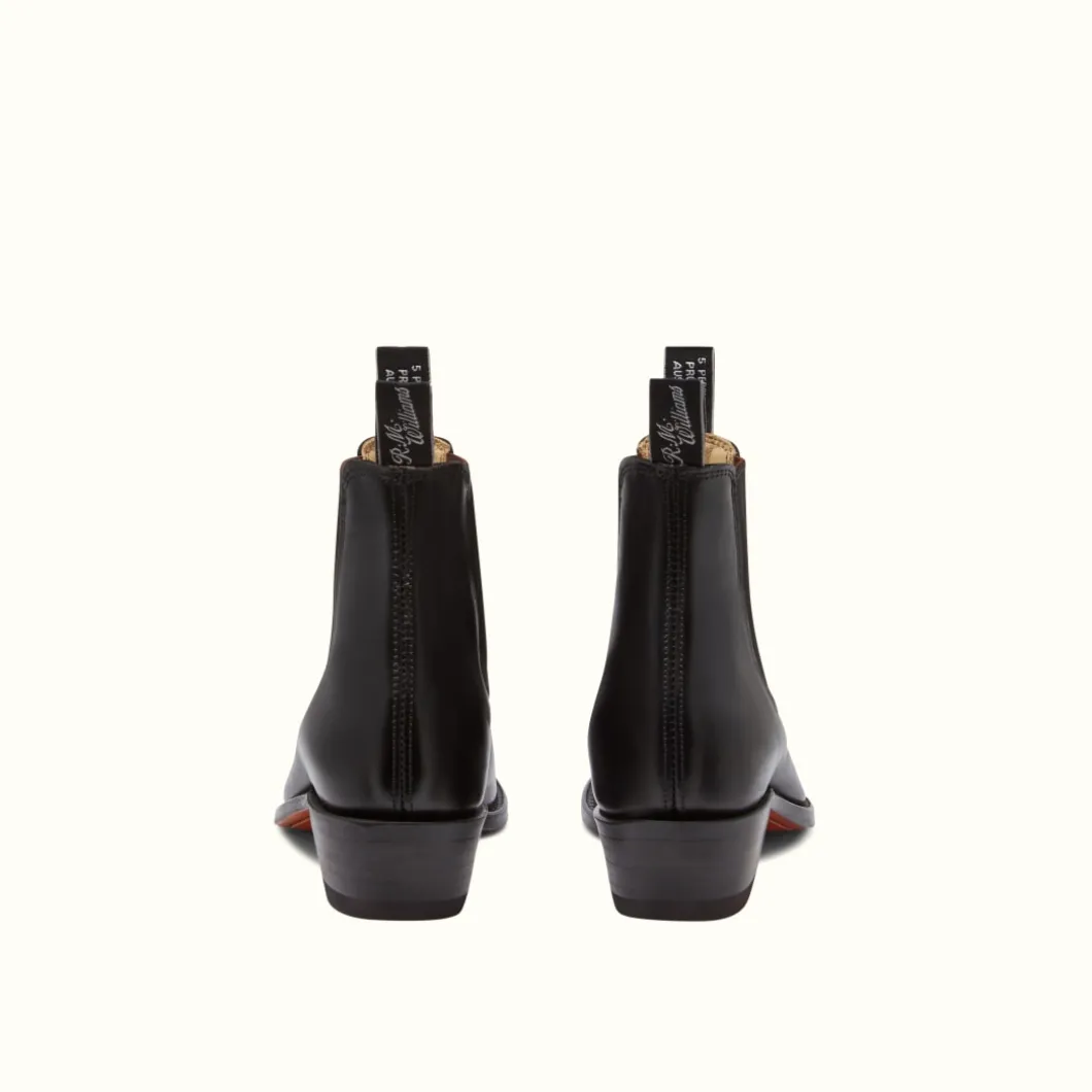 R.M. Williams Lady Yearling Boot Black Outlet