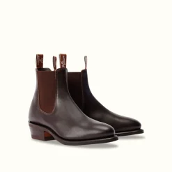 R.M. Williams Lady Yearling Rubber Sole Boot Chestnut Outlet