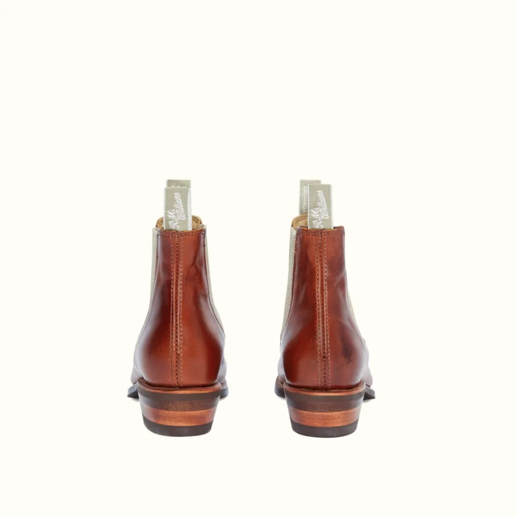 R.M. Williams Lady Yearling Rubber Sole Boot Tan Best