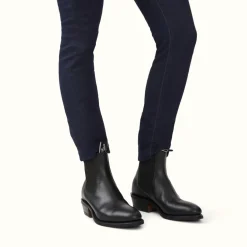 R.M. Williams Lady Yearling Rubber Sole Boot Black Hot