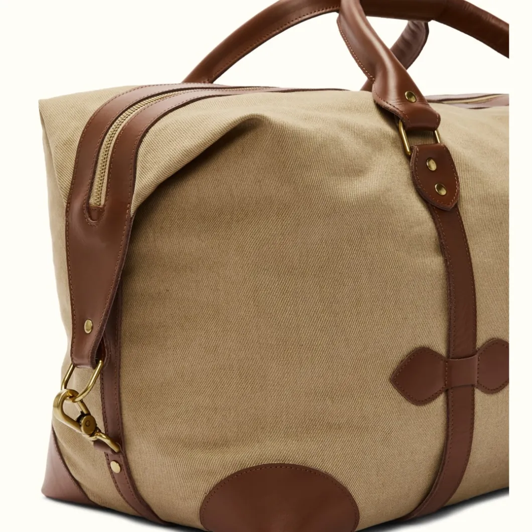 R.M. Williams Lindfield Duffle Bag Fawn/Whiskey Sale