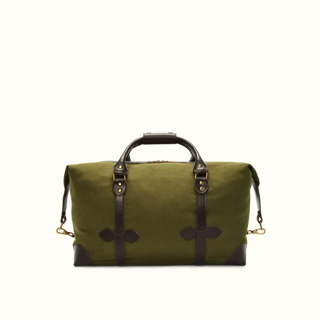 R.M. Williams Lindfield Duffle Bag Khaki/Brown Best Sale