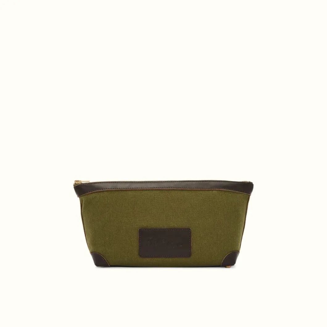 R.M. Williams Lindfield Washbag Khaki/Brown Cheap