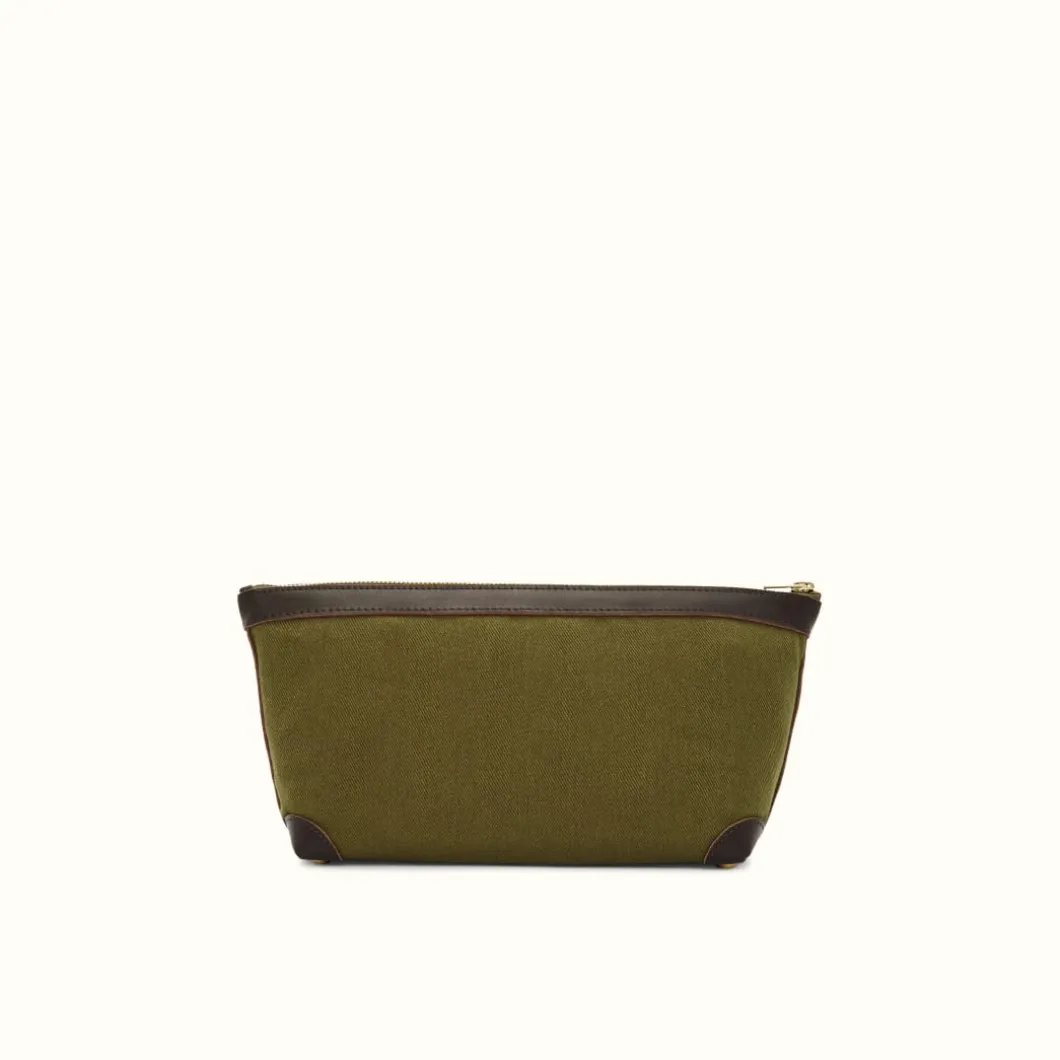 R.M. Williams Lindfield Washbag Khaki/Brown Cheap