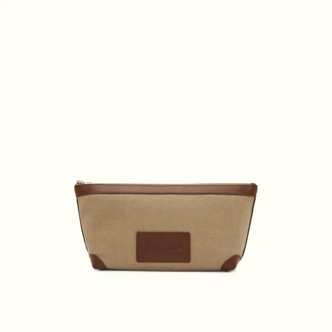 R.M. Williams Lindfield Washbag Fawn/Whiskey Fashion