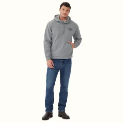 R.M. Williams Majura Hooded Sweatshirt Grey Marle Online