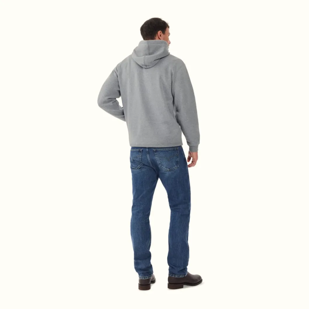 R.M. Williams Majura Hooded Sweatshirt Grey Marle Online