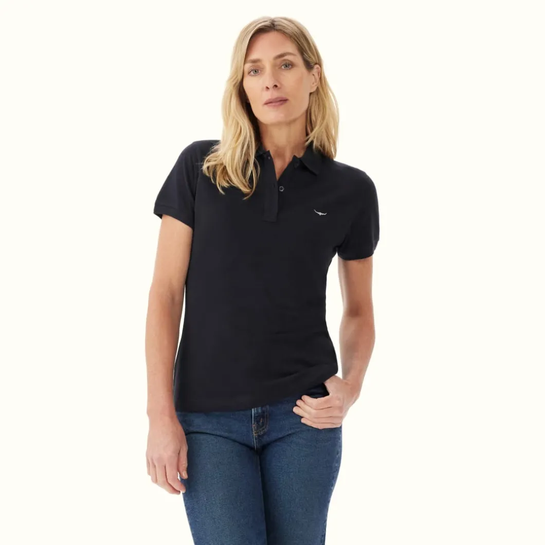 R.M. Williams Margaret Polo Navy Cheap