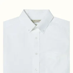 R.M. Williams Milton Shirt White Cheap