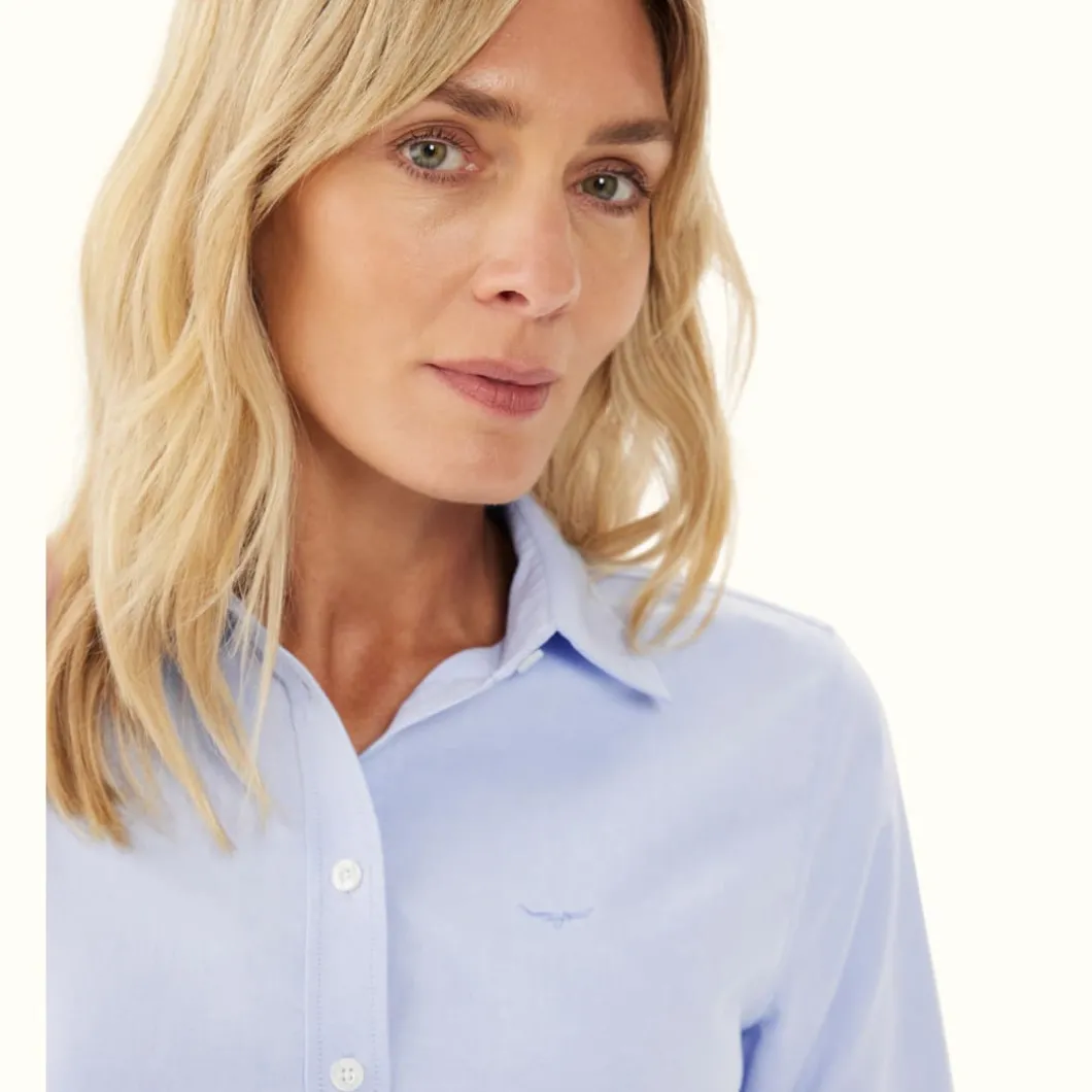 R.M. Williams Olney Shirt Light Blue Fashion
