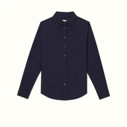R.M. Williams Olney Shirt Navy Flash Sale