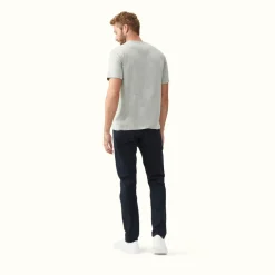 R.M. Williams Parson T-Shirt Grey Marle/Chestnut Outlet