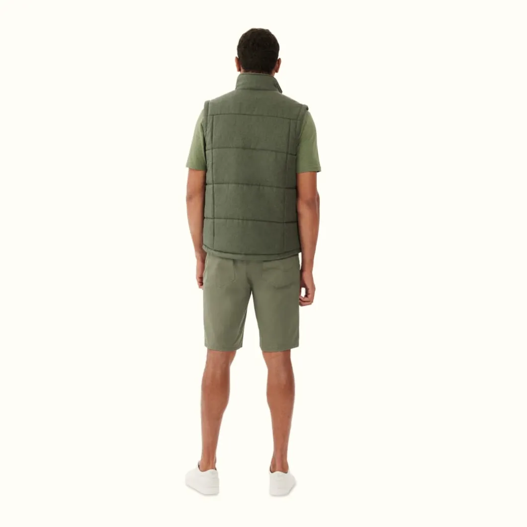 R.M. Williams Patterson Creek Vest Green Marle Shop