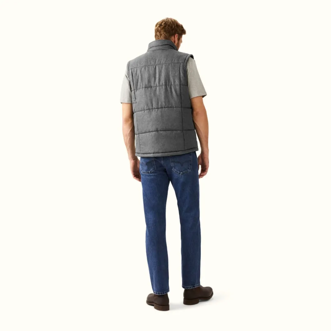 R.M. Williams Patterson Creek Vest Charcoal Hot