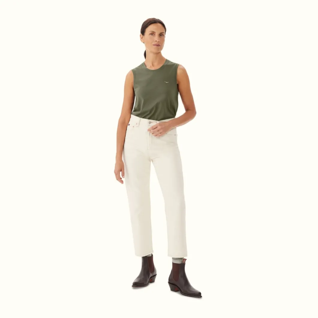 R.M. Williams Piccadilly Tank Olive Online