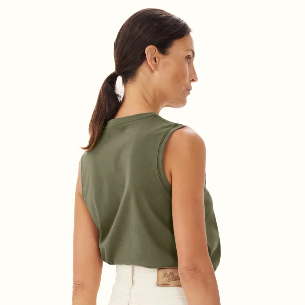R.M. Williams Piccadilly Tank Olive Online