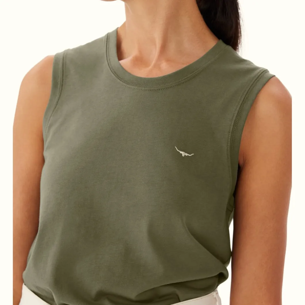 R.M. Williams Piccadilly Tank Olive Online