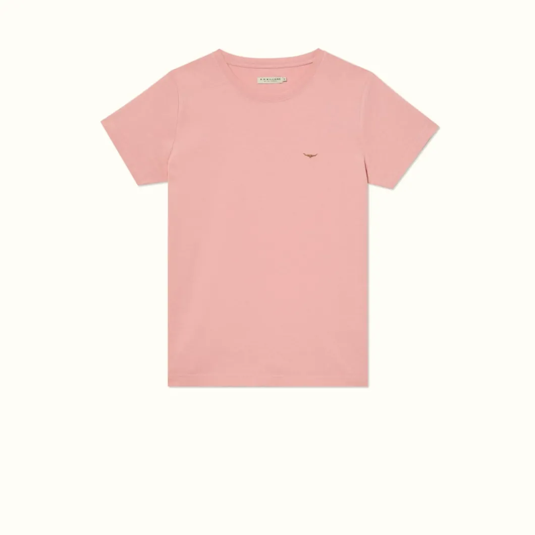 R.M. Williams Piccadilly T-Shirt Rose Clearance