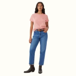 R.M. Williams Piccadilly T-Shirt Rose Clearance