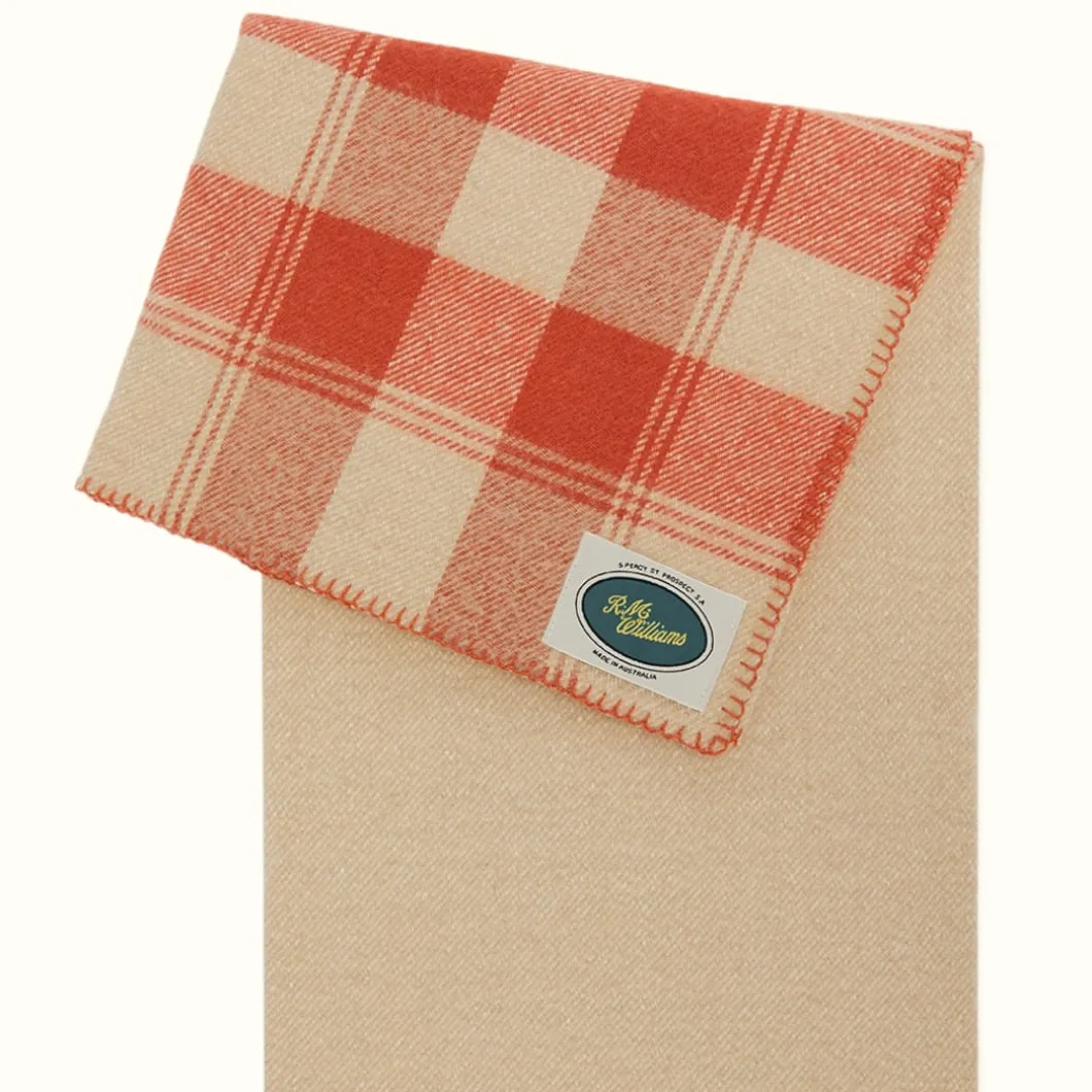 R.M. Williams Picnic Blanket Burnt Orange Hot