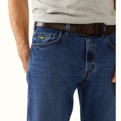 R.M. Williams Ramco Rigid Jean Aged Indigo Best Sale