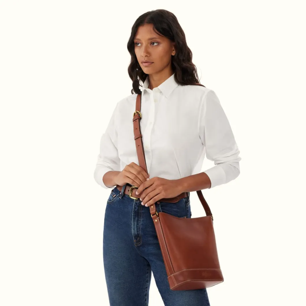R.M. Williams Ranger Bucket Bag Caramel Flash Sale