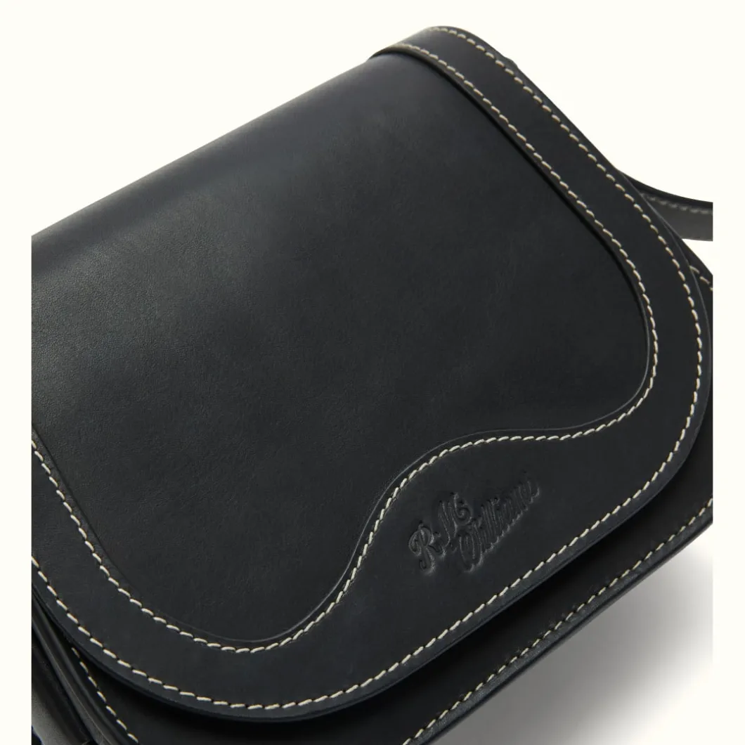 R.M. Williams Ranger Saddle Bag Ebony Flash Sale