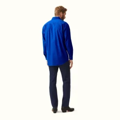 R.M. Williams R.M.W Angus Shirt Royal Clearance