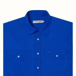 R.M. Williams R.M.W Angus Shirt Royal Clearance