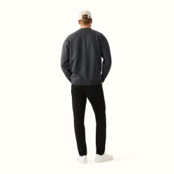 R.M. Williams R.M.W Script Crew Neck Charcoal Clearance