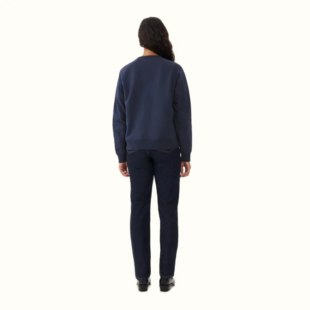 R.M. Williams R.M.W Script Crew Neck Sweater Navy Store