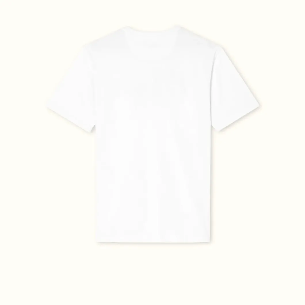 R.M. Williams R.M.W Script T-Shirt White/Red Best Sale