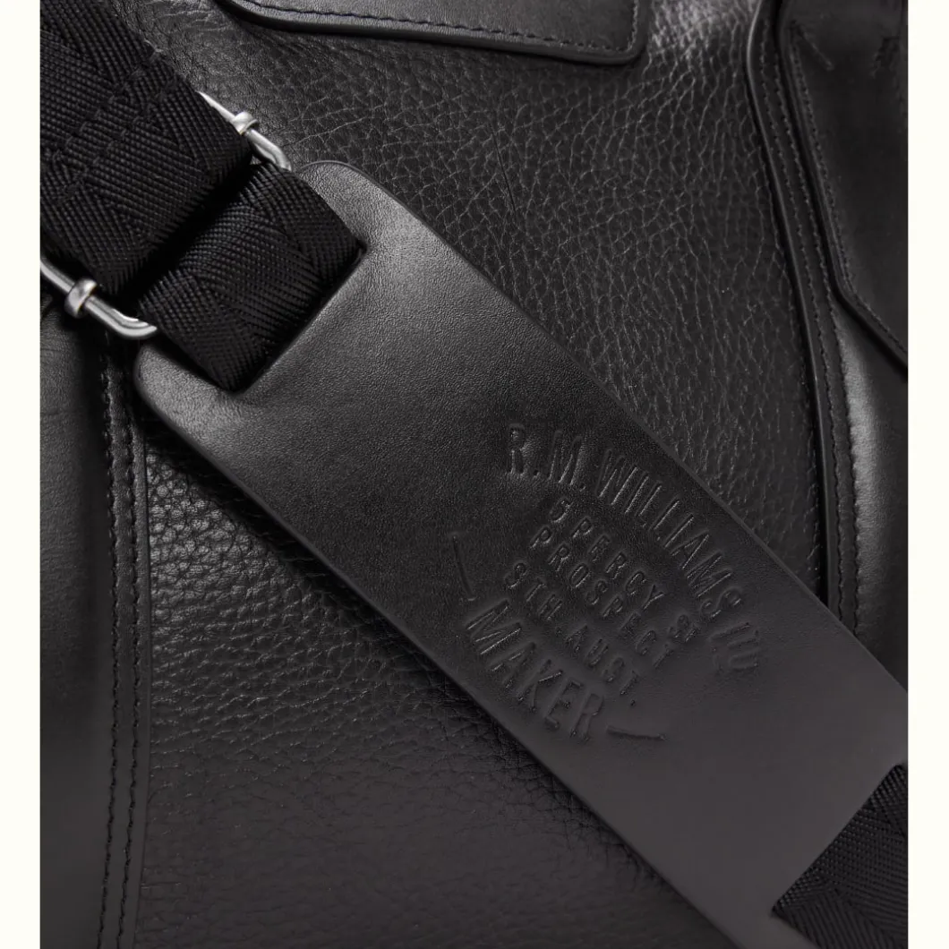 R.M. Williams R.M.Williams Overnight Bag Black Discount