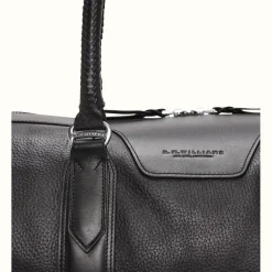 R.M. Williams R.M.Williams Overnight Bag Black Discount