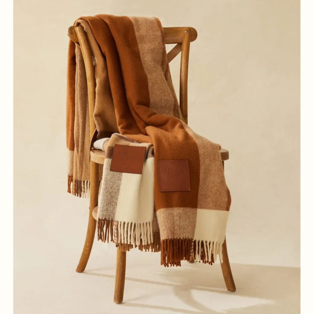 R.M. Williams Saddle Cloth Blanket Bone/Rubber Discount