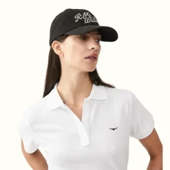 R.M. Williams Script Cap Black/Silver Best Sale