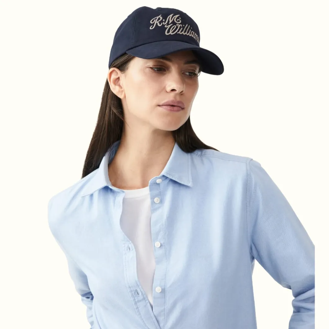 R.M. Williams Script cap Navy/Bone Fashion