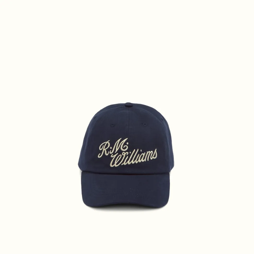 R.M. Williams Script Cap Navy/Bone Shop