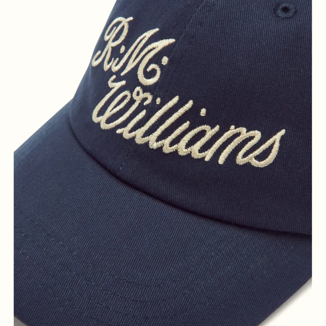 R.M. Williams Script Cap Navy/Bone Shop