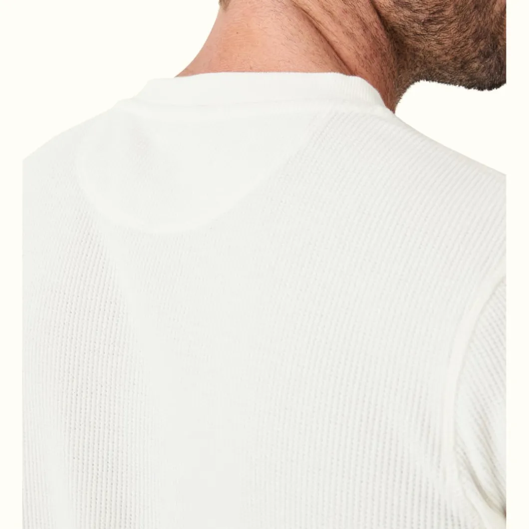 R.M. Williams Silverton Henley Ecru New