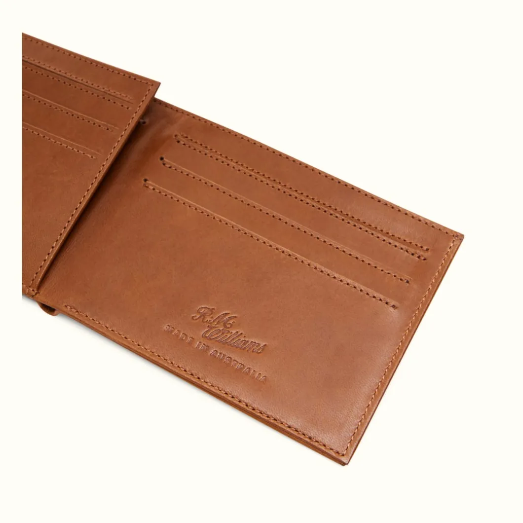 R.M. Williams Singleton Bi-Fold Wallet Tan Best