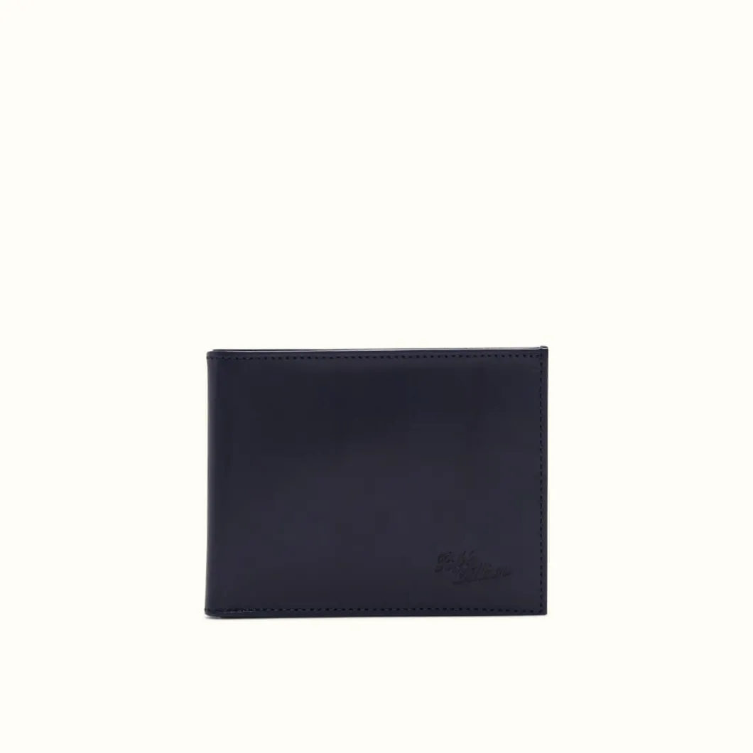 R.M. Williams Singleton Bi-Fold Wallet Navy Hot