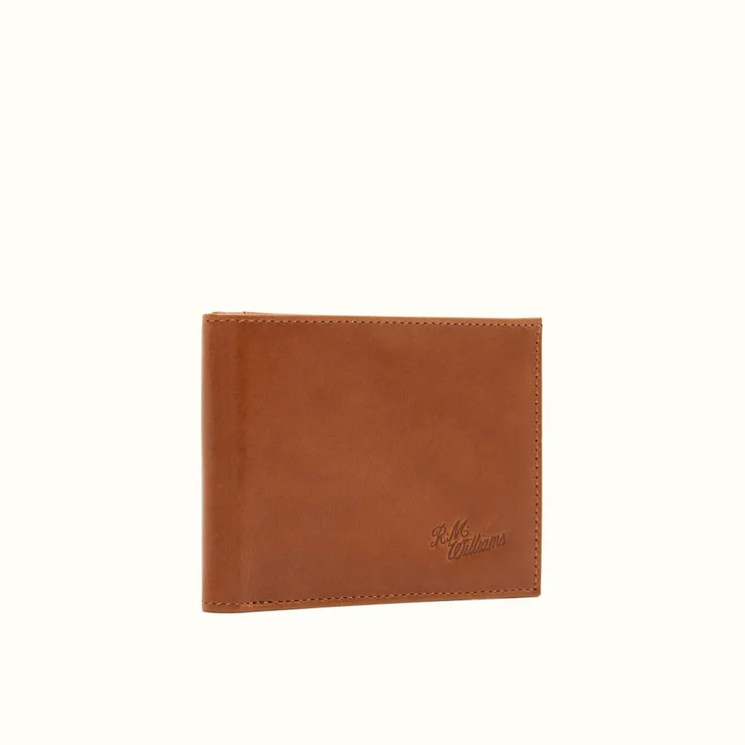 R.M. Williams Singleton Folded Card Holder Tan Outlet