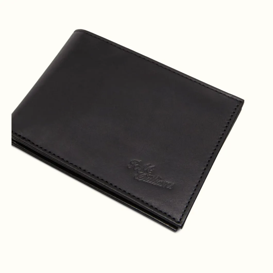 R.M. Williams Singleton Folded Card Holder Black Hot