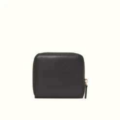 R.M. Williams Singleton Mini Zip Wallet Black Discount