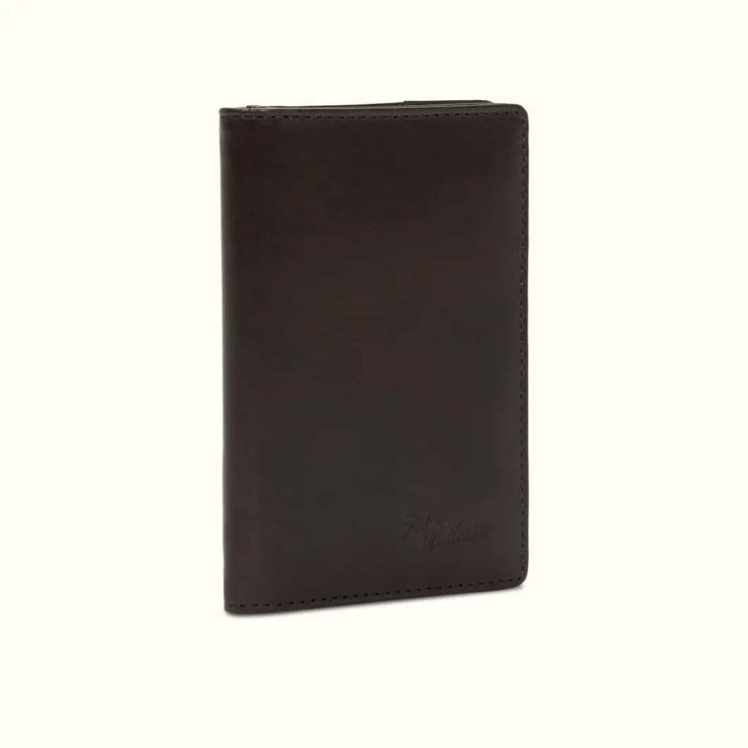 R.M. Williams Singleton Pocket Organiser Dark Brown Hot