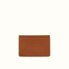 R.M. Williams Singleton Vertical Card Holder Tan Best